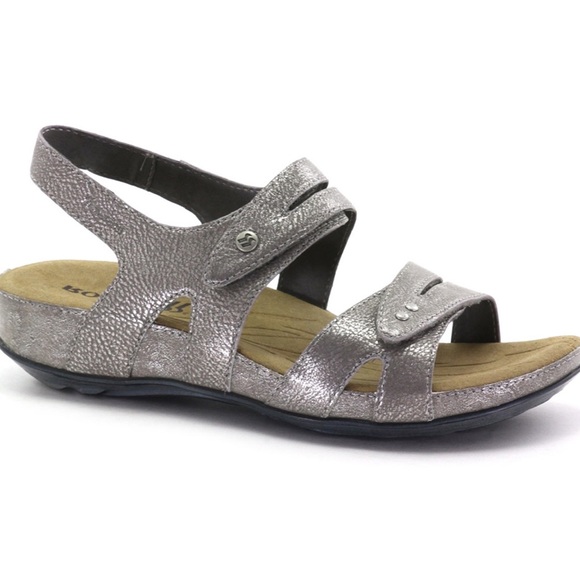 Romika Fidschi 43 Dress Sandal Silver Size 38 - Picture 8 of 12